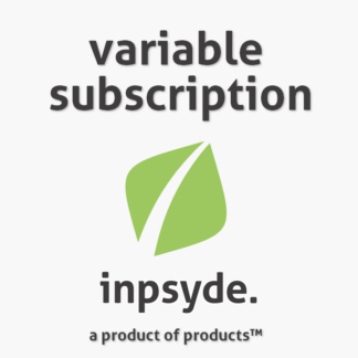 Variable Subscription Product